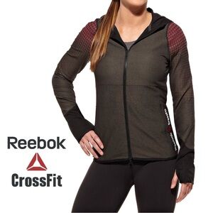 Reebok CrossFit Veste Jacket. Hooded. Size Small.